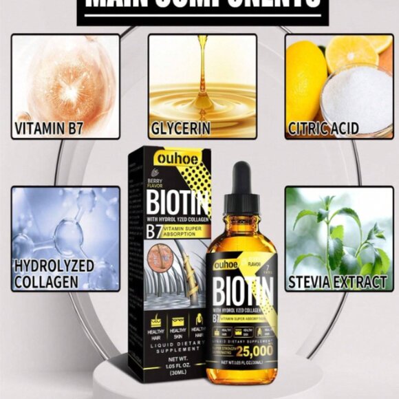 Biotin with hydrolyzed collagen B7 Vitamin Hair Treatment - Picture 4 of 5